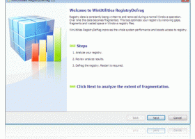 WinUtilities Free Registry Defrag screenshot