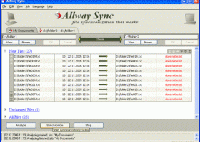 Allway sync 'n' Go screenshot
